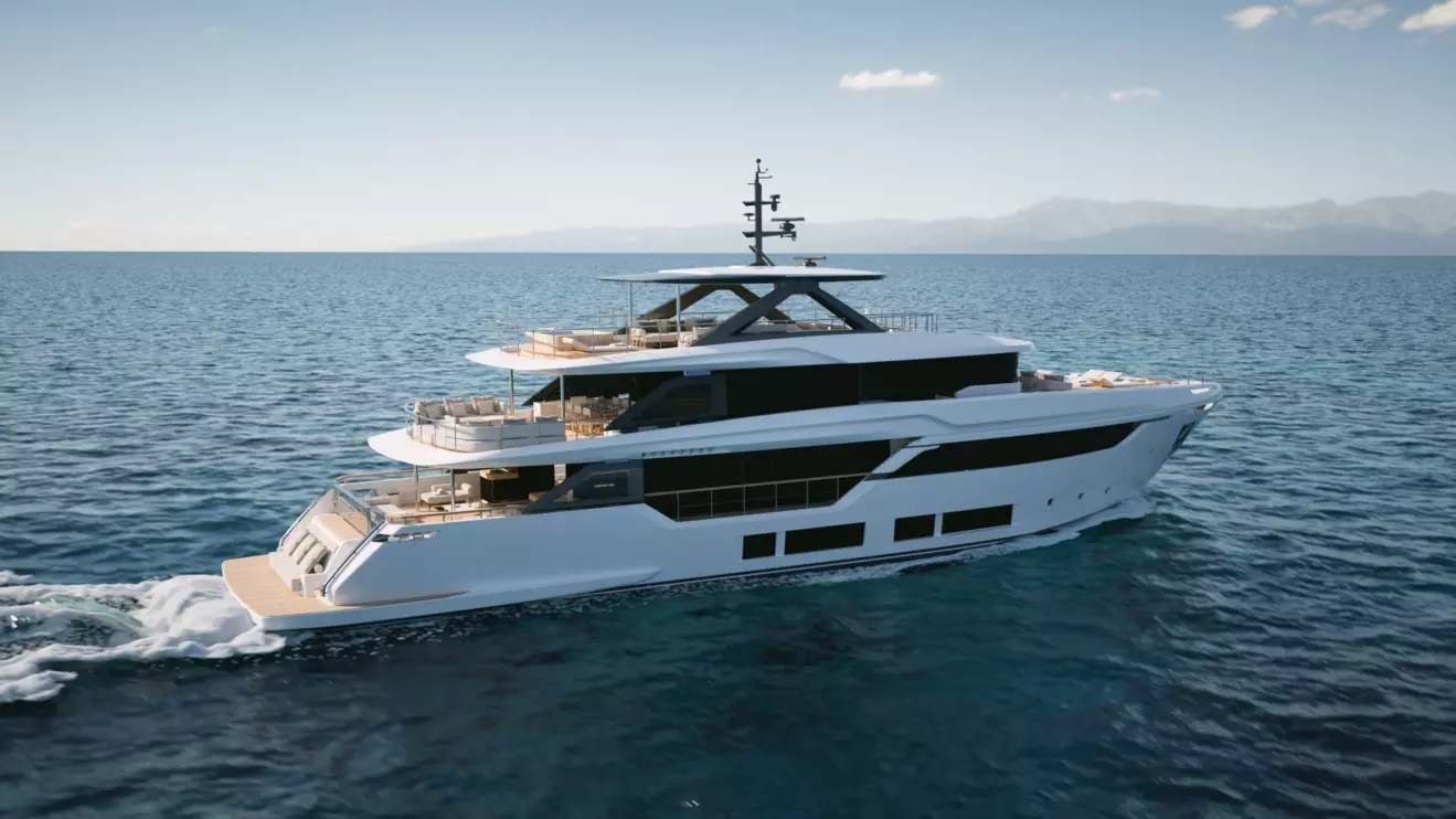Custom Line Navetta 35 - side view cruising.jpg