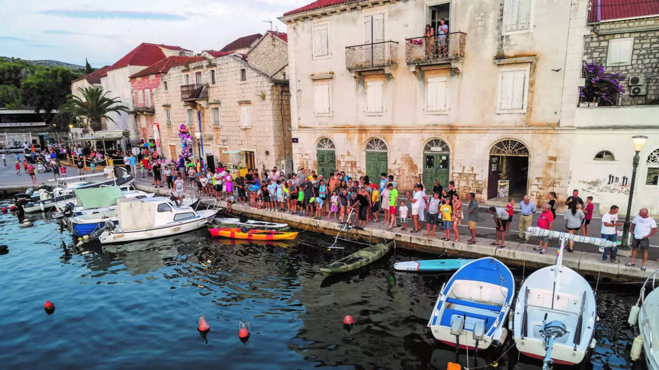 Milna city harbour