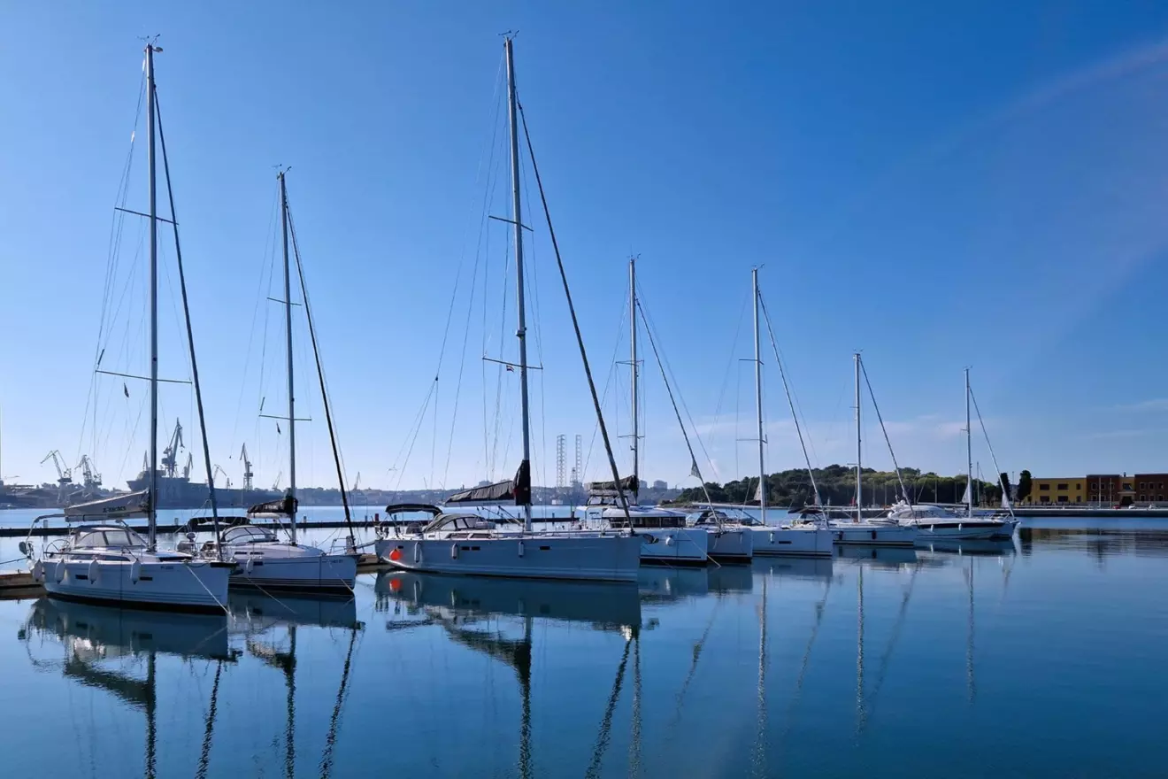 Marina Polesana sailing boats