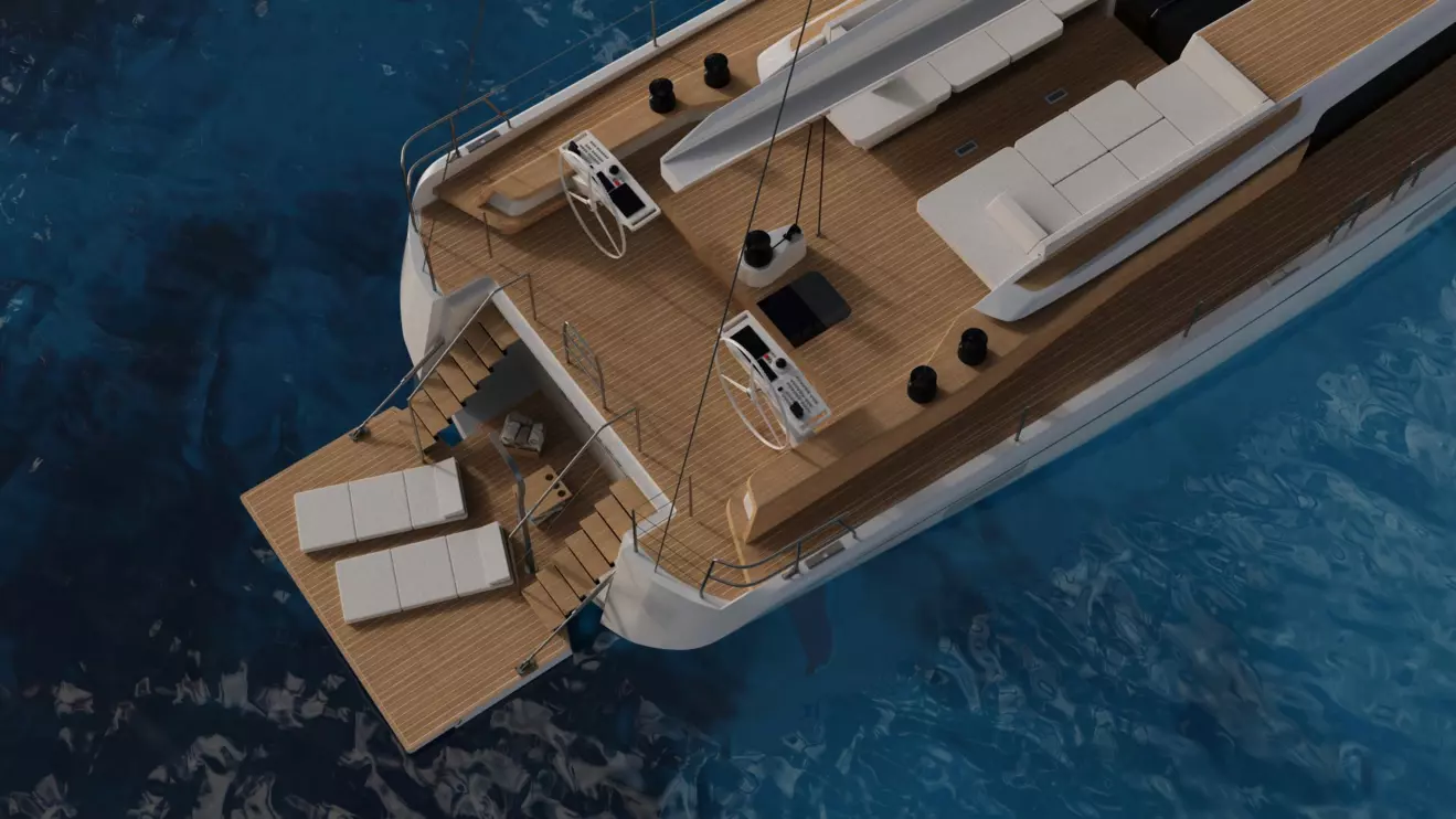 Swan 80 exterior