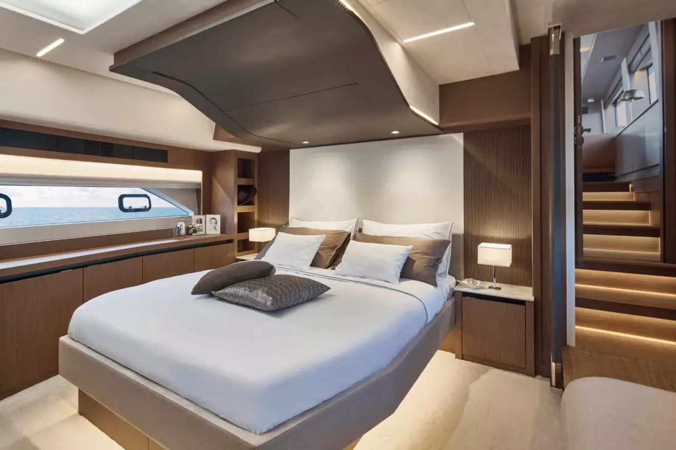 This is photo of a Prestige X70 interior