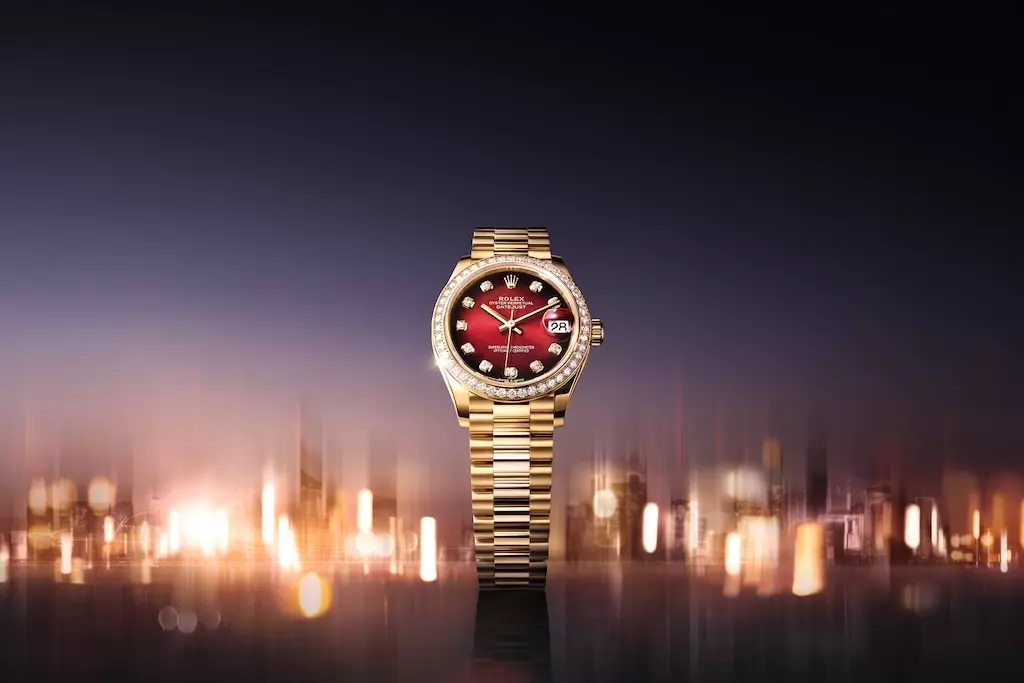 Oyster Perpetual Datejust 31, 18 ct yellow gold
