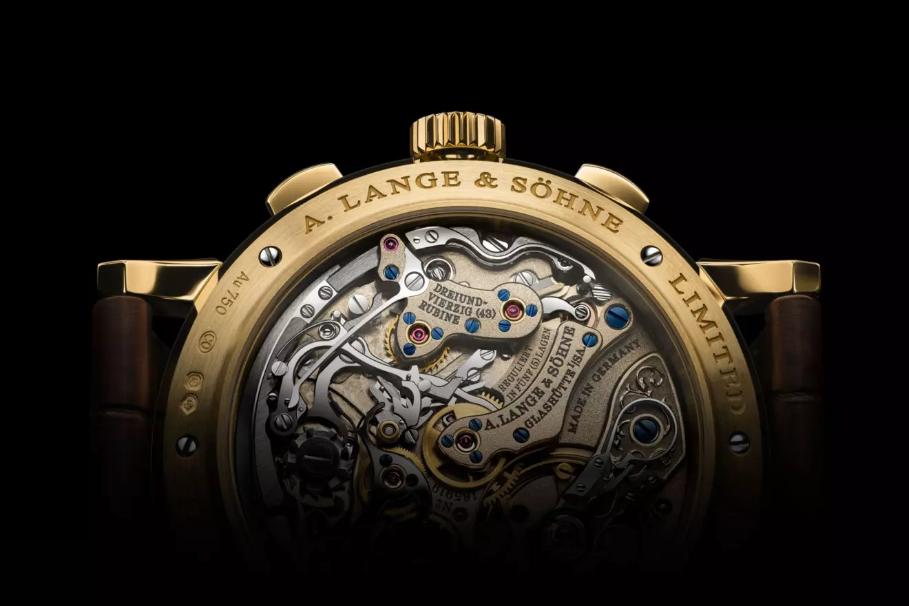 A. Lange & Söhne Datograph Handwerkskunst movement