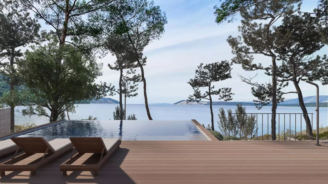 hvar luxury villas with pool