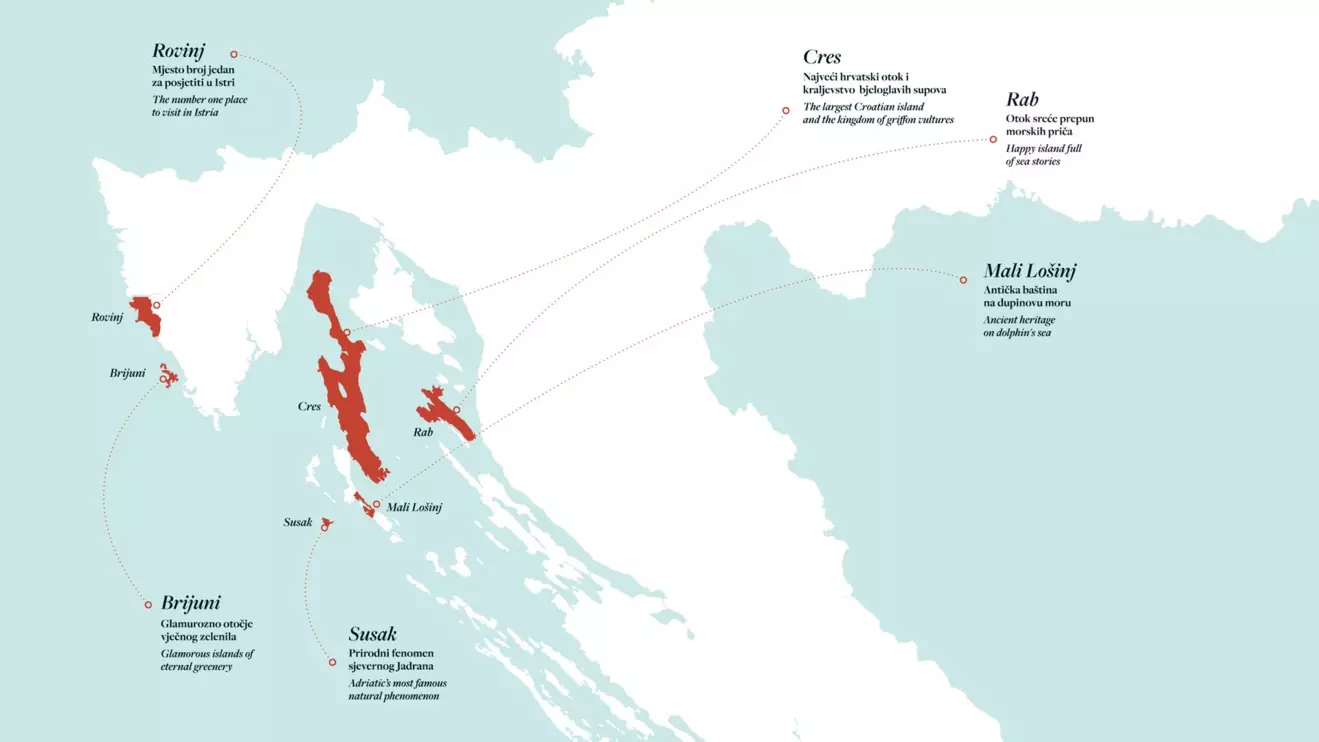 Northern Adriatic map