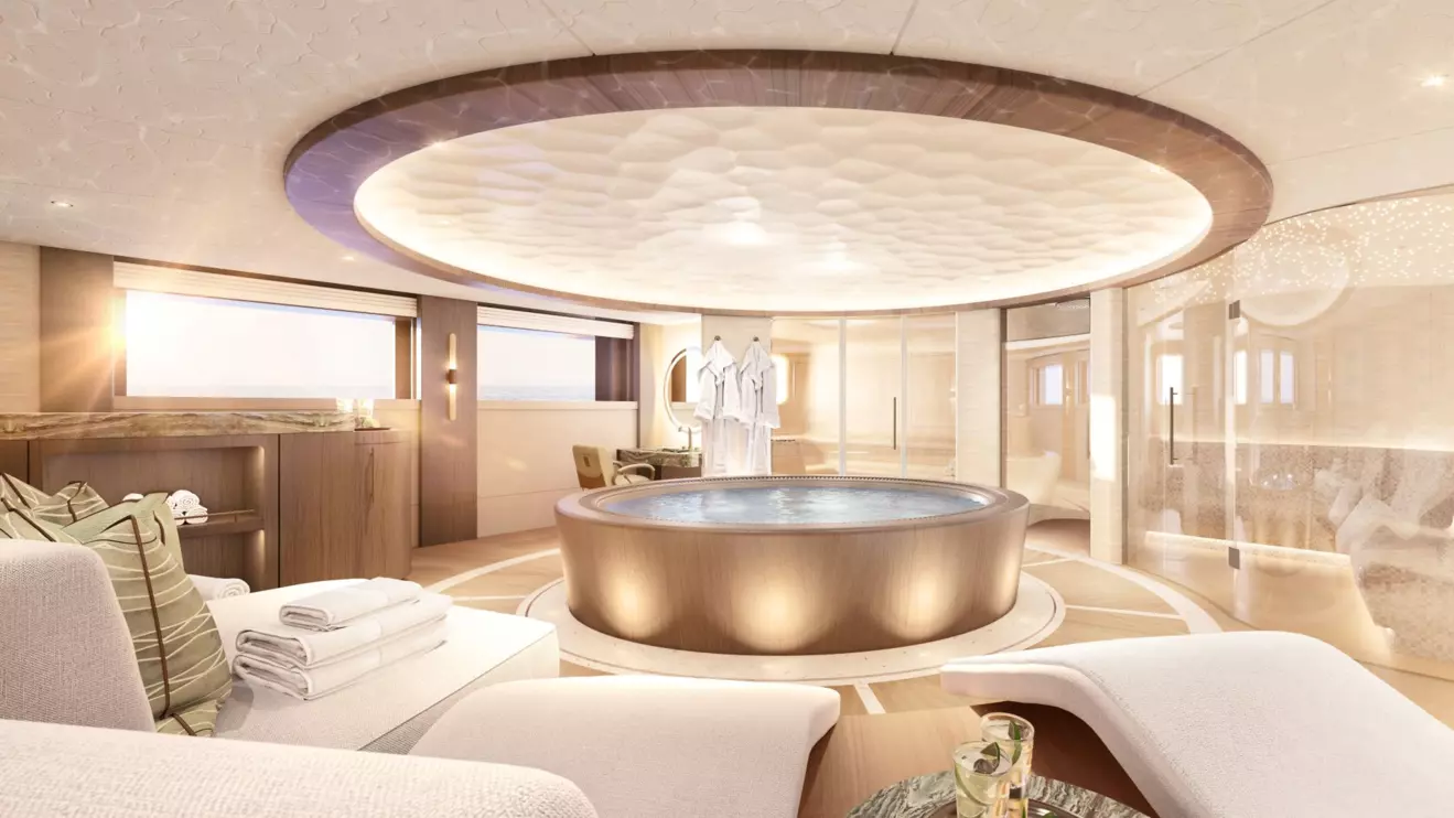 Interior Heesen superyacht Sparta