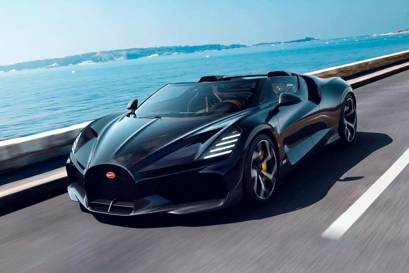 bugatti mistral hypercar