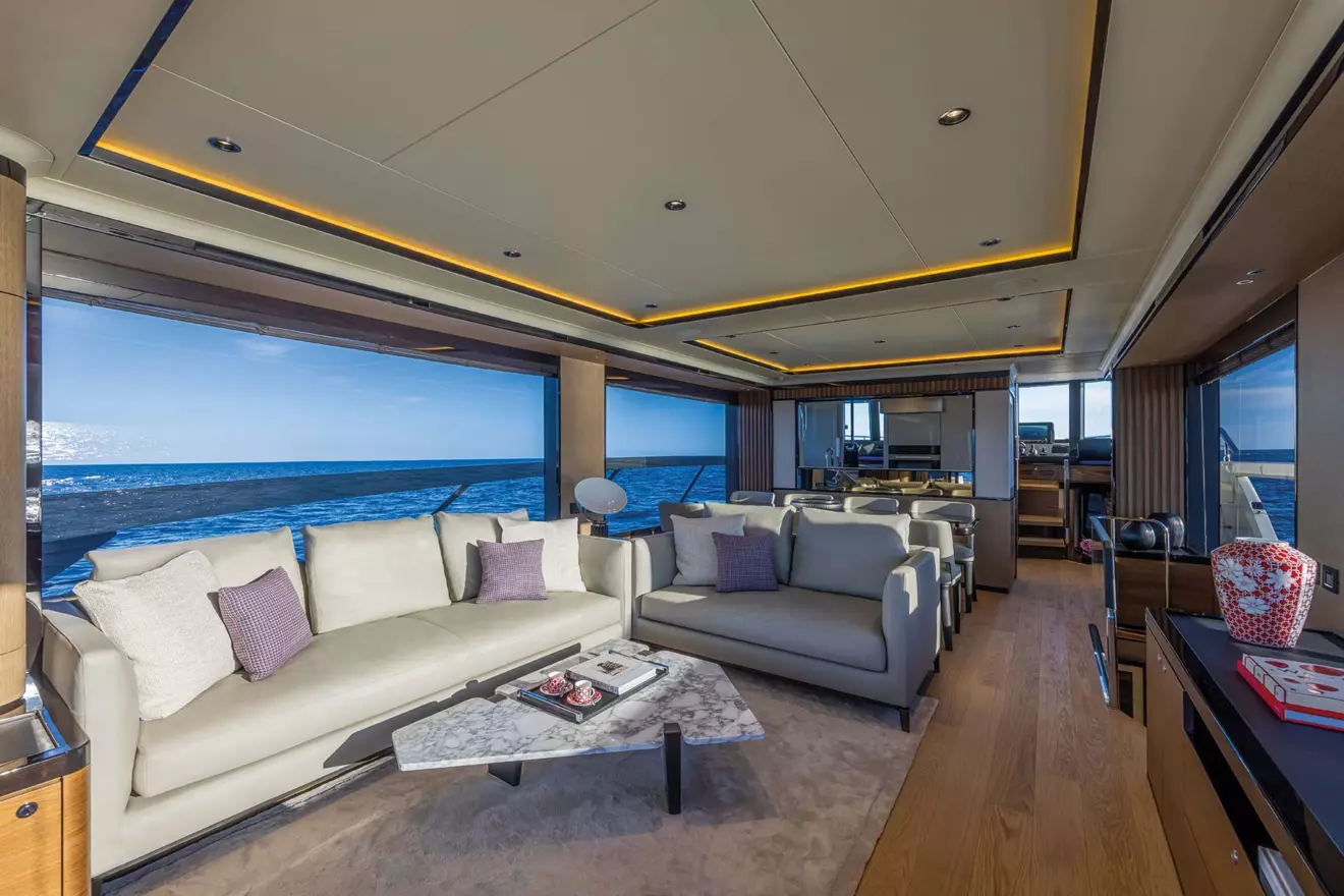 absolute navetta 75 salon and galley