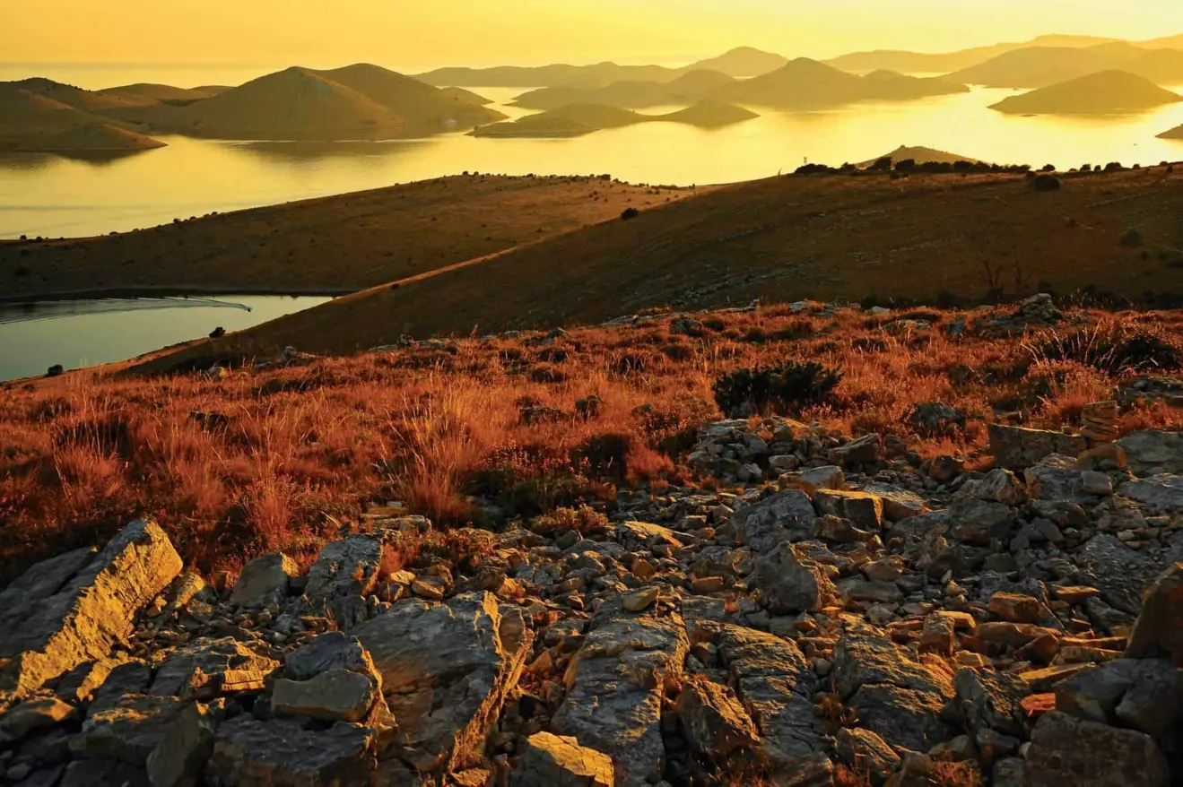 Kornati Archipelago sunset