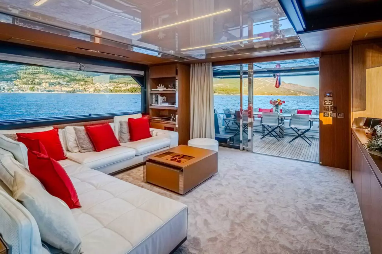 riva 100 corsaro luxury yacht charter