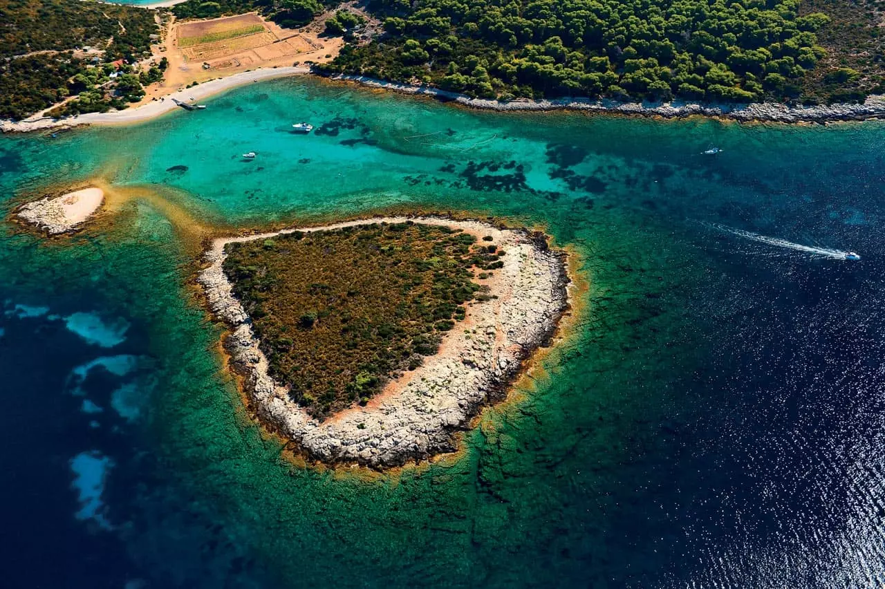 Budikovac island Vis Archipelago 