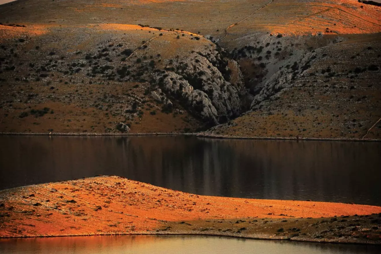 Cove in Kornati archipelago