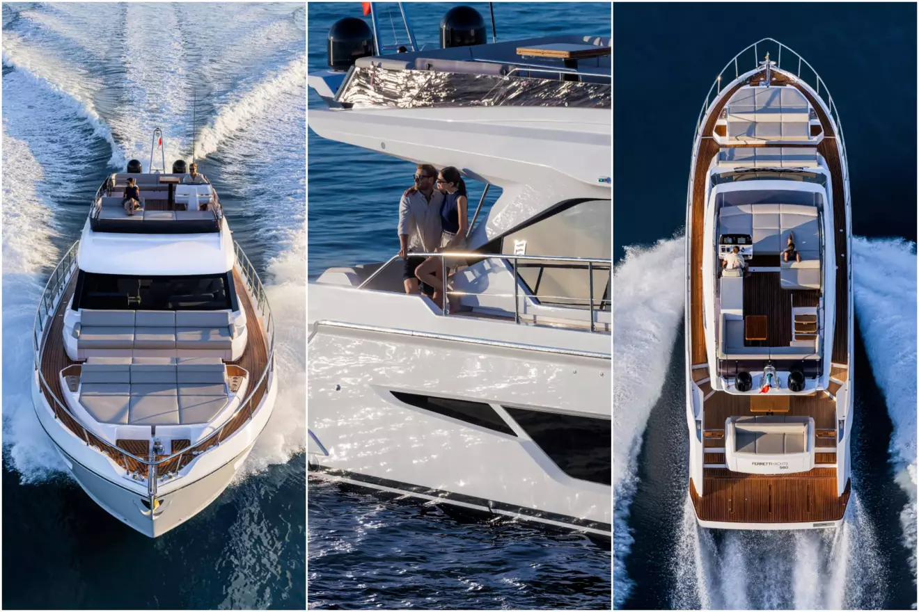 italian yacht Ferretti