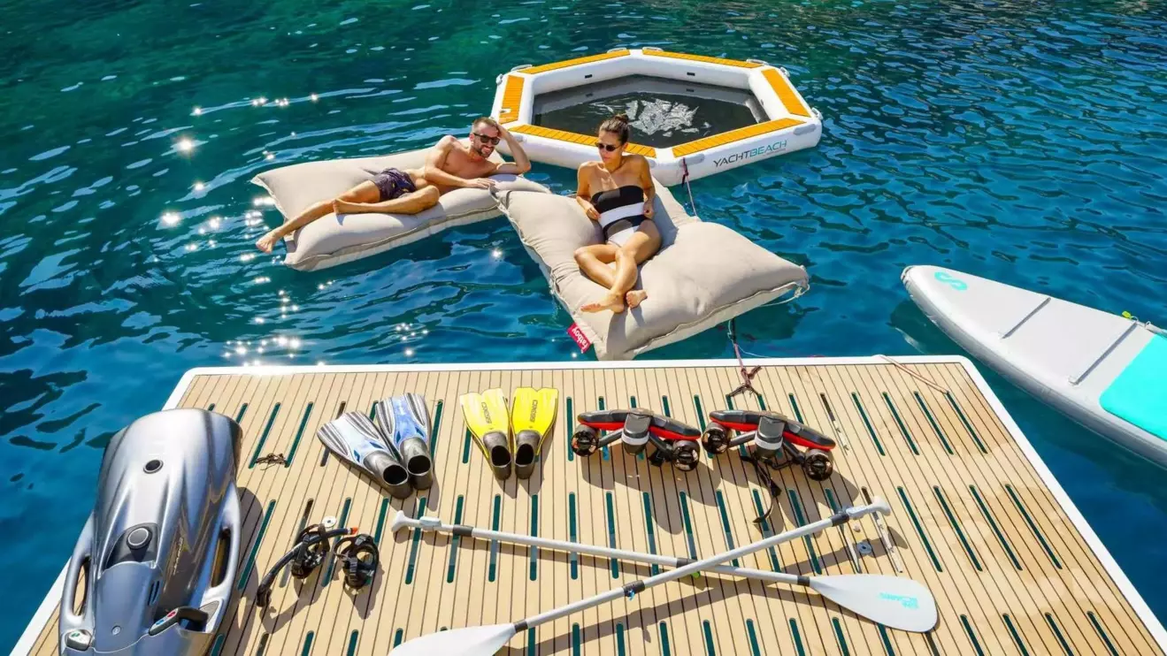 luxury catamaran charter - water toys.jpg