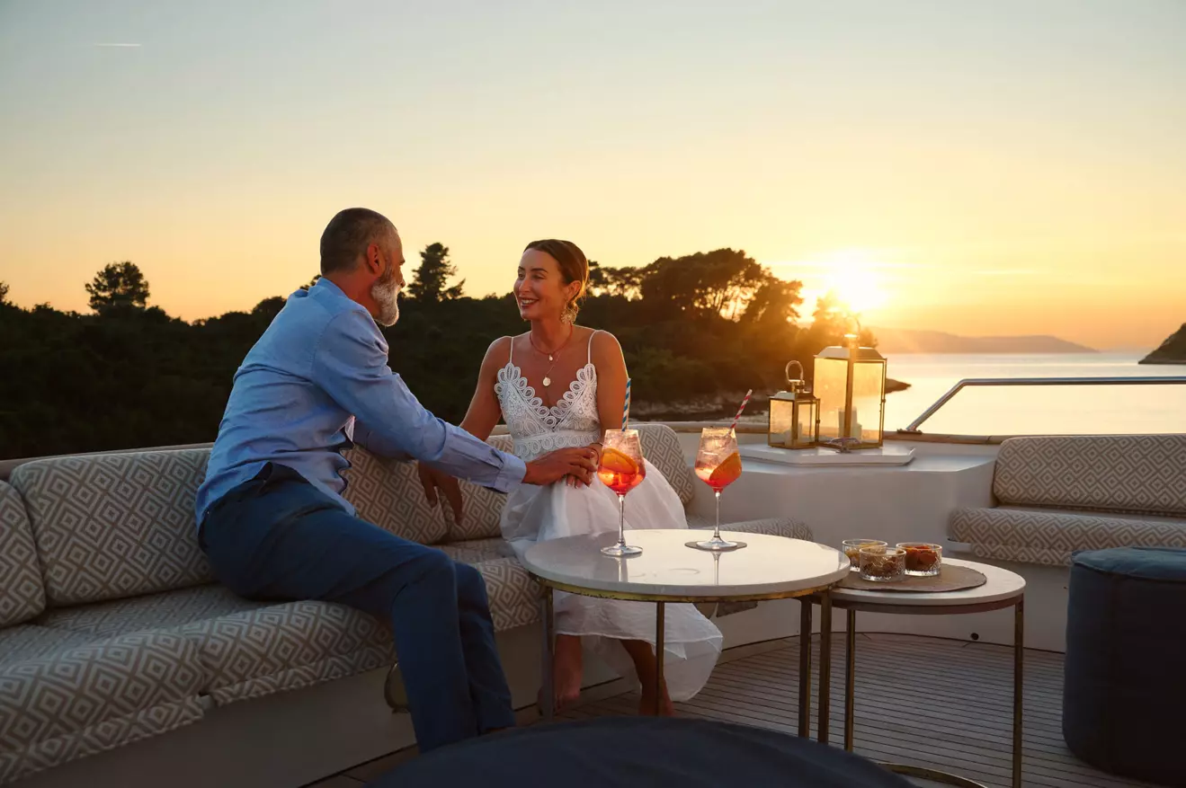 Luxury yacht rental Croatia Benetti Classic 115 Dalmatia