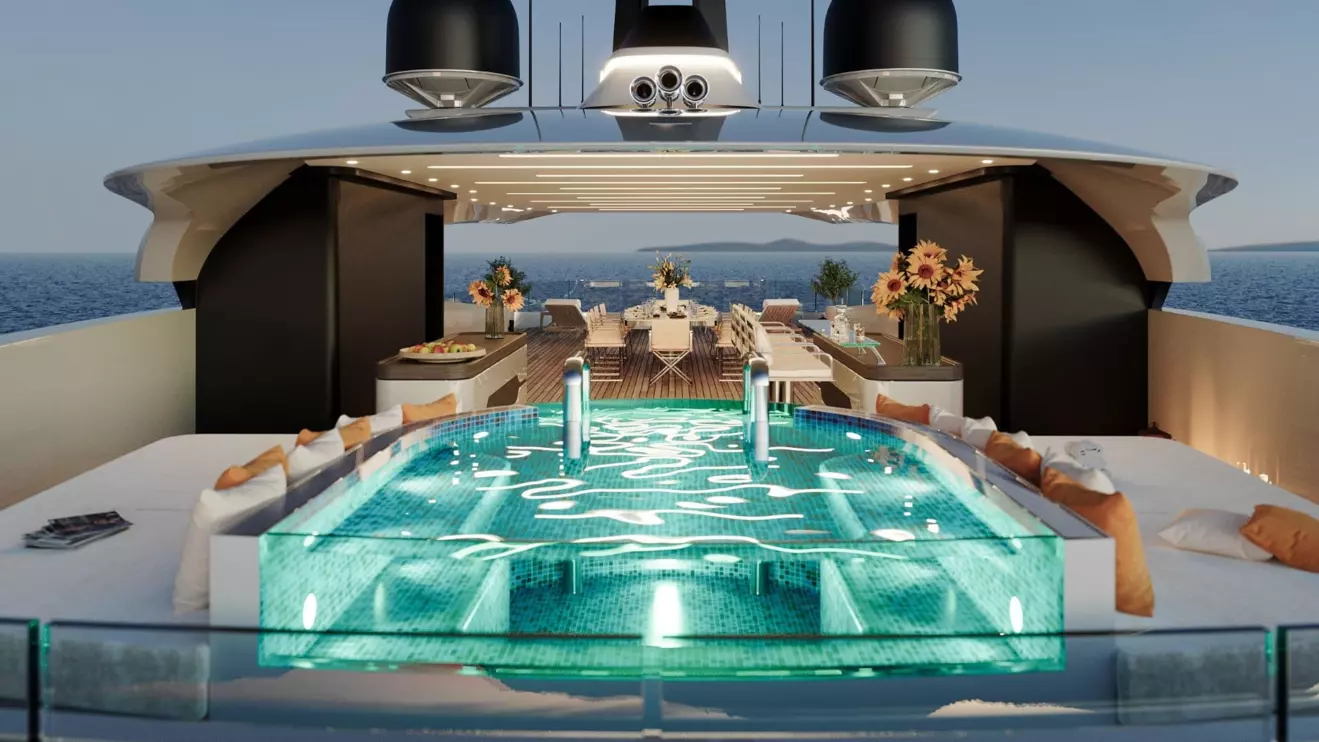 Columbus Atlantique 65 pool