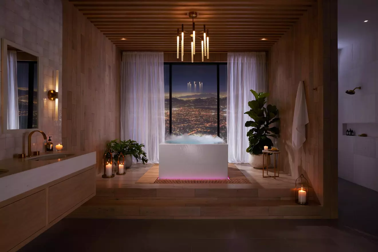 Stillness freestanding bath 