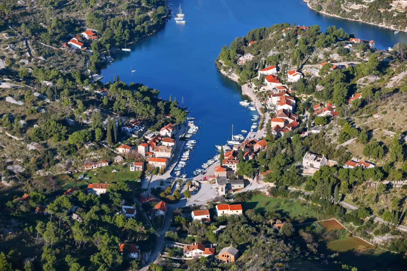 Bobovisca aerial view