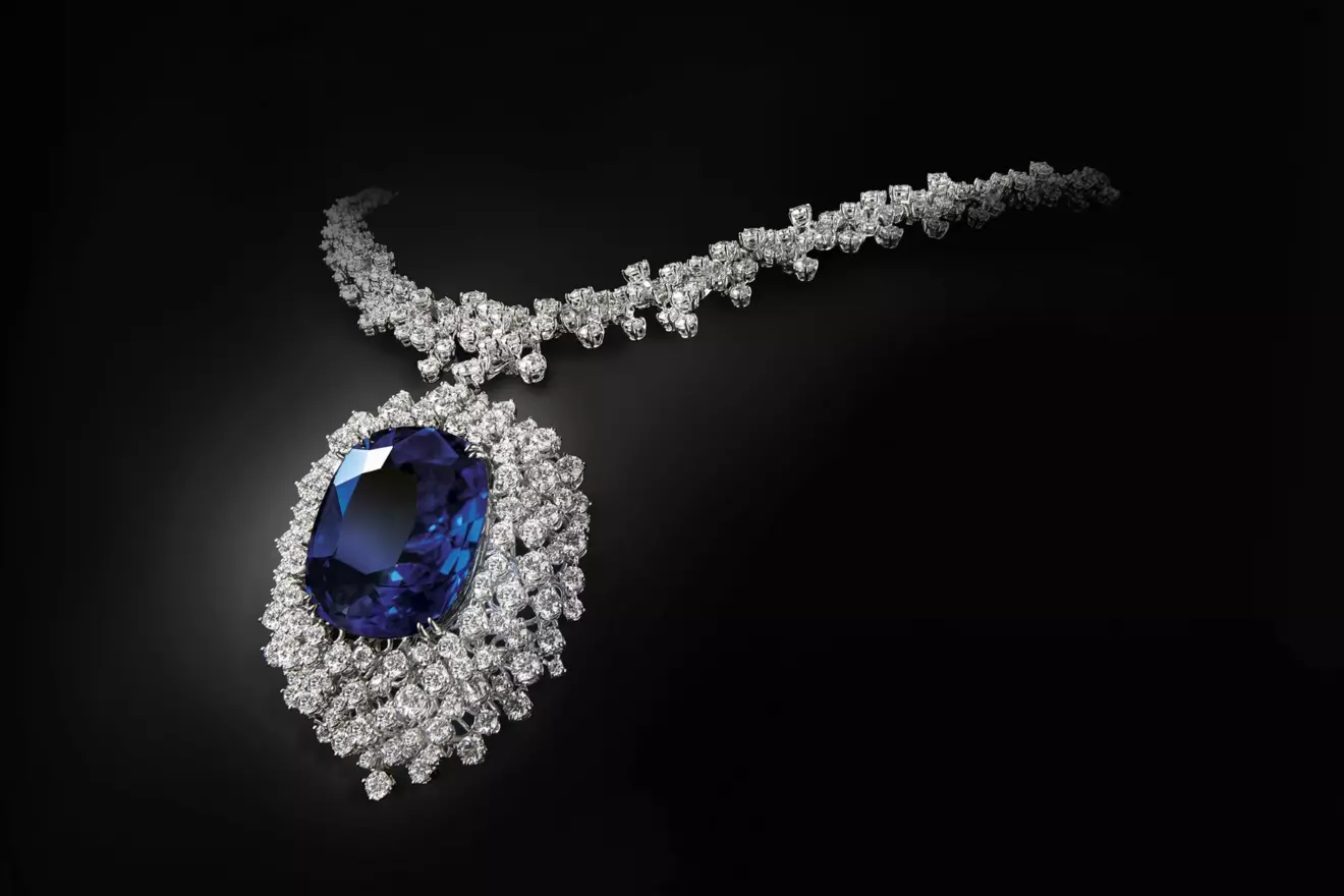 Damiani Mimosa Eternal Blue necklace