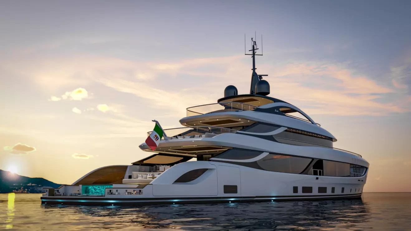 Benetti B.Now 52M back view