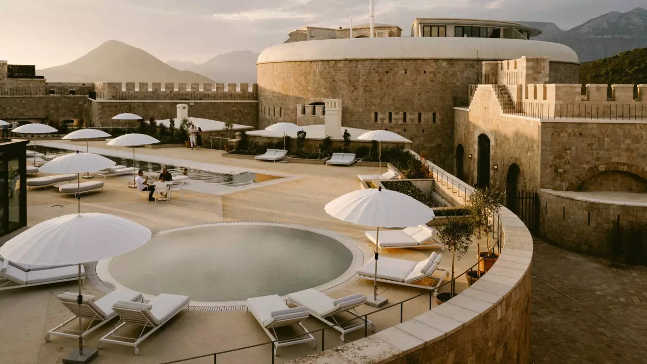 Montenegro luxury hotel Mamula Island