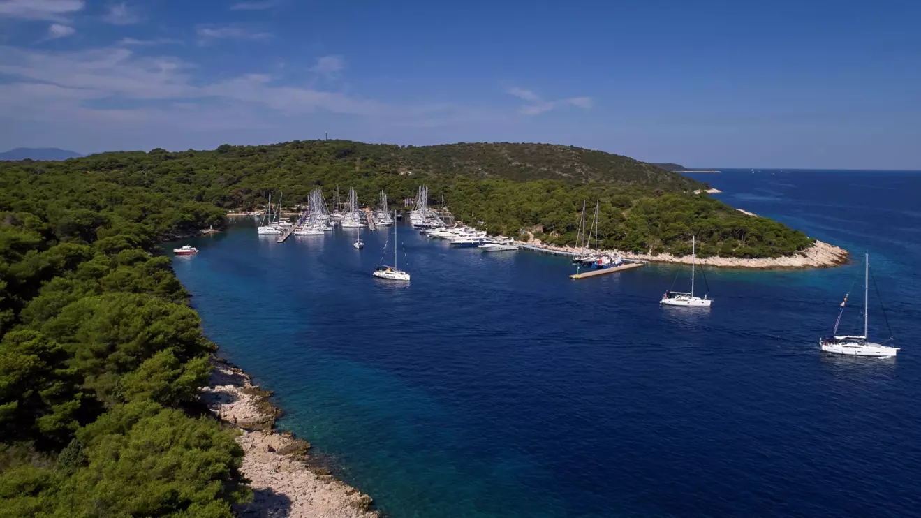 Palmizana marina, Croatia