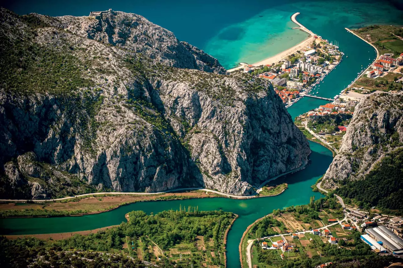 Cetina river, Omiš, Dalmatia