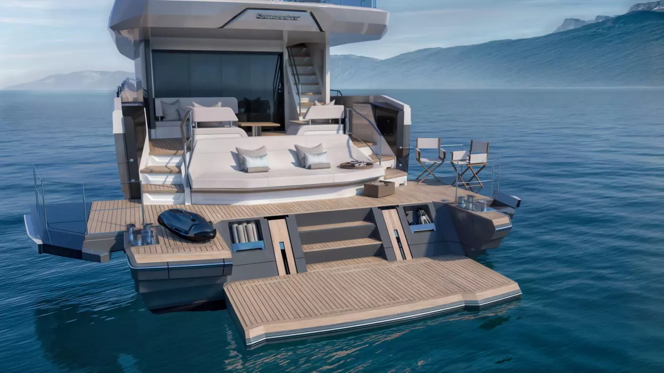 Sunseeker 74 Ocean beach club