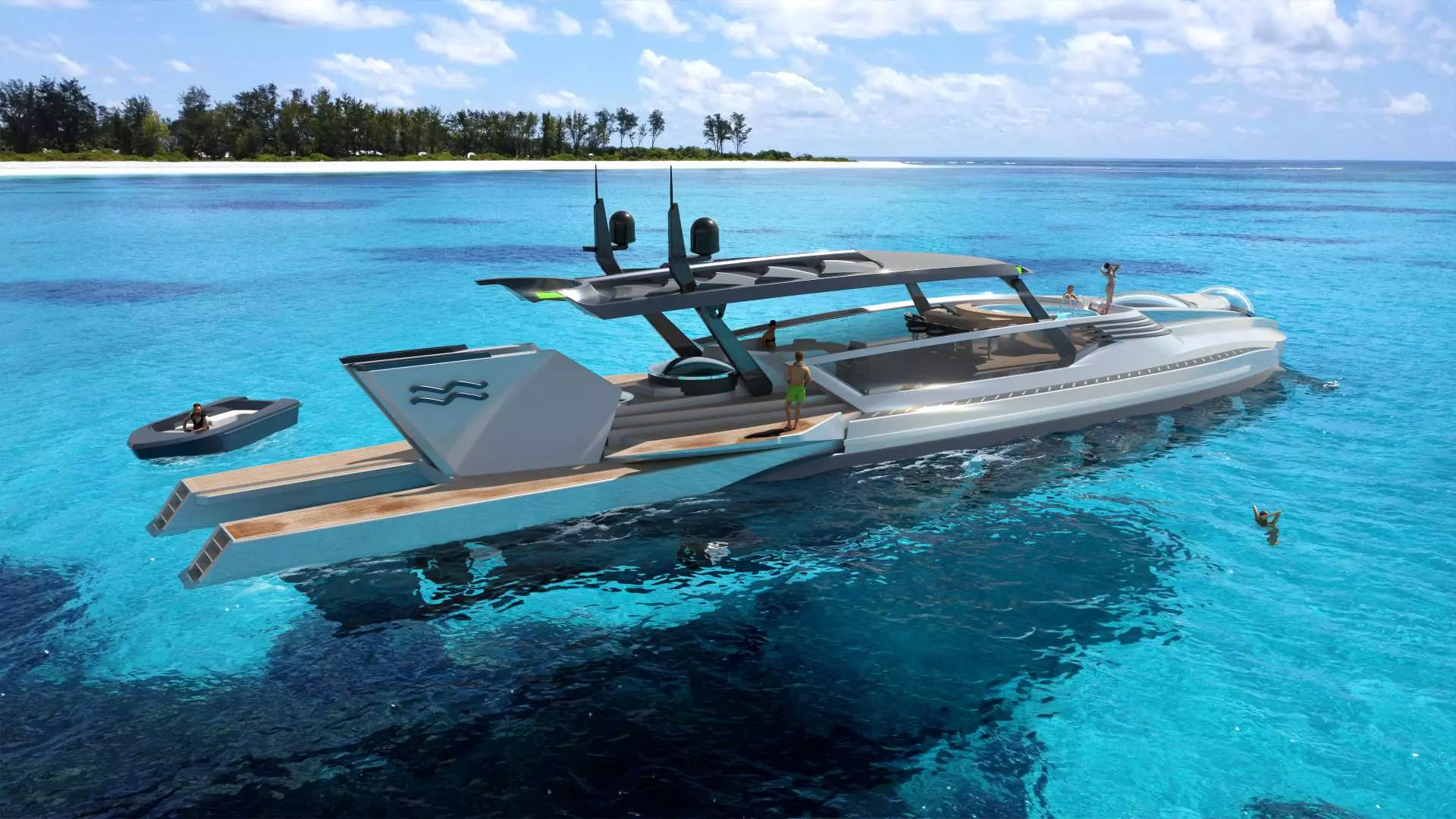 U-Boat Worx Releases Interior Design for Nautilus Yacht Submarine
