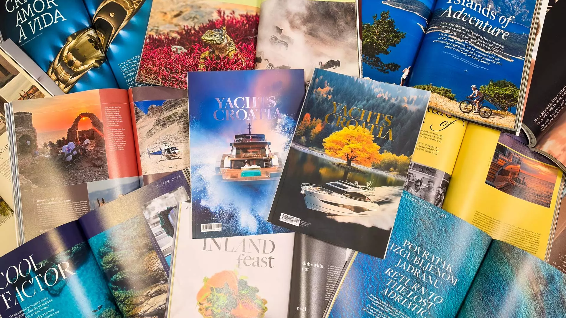 Asegúrate tu espacio en la edición de otoño de la revista Yachts Croatia