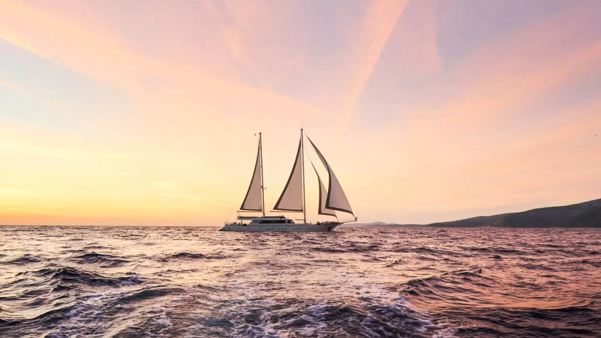 Charter Superyachts with Sails in Croatia