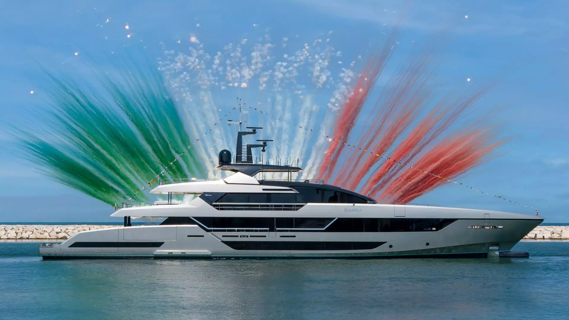 First Riva 54 Metri Launched in Ancona