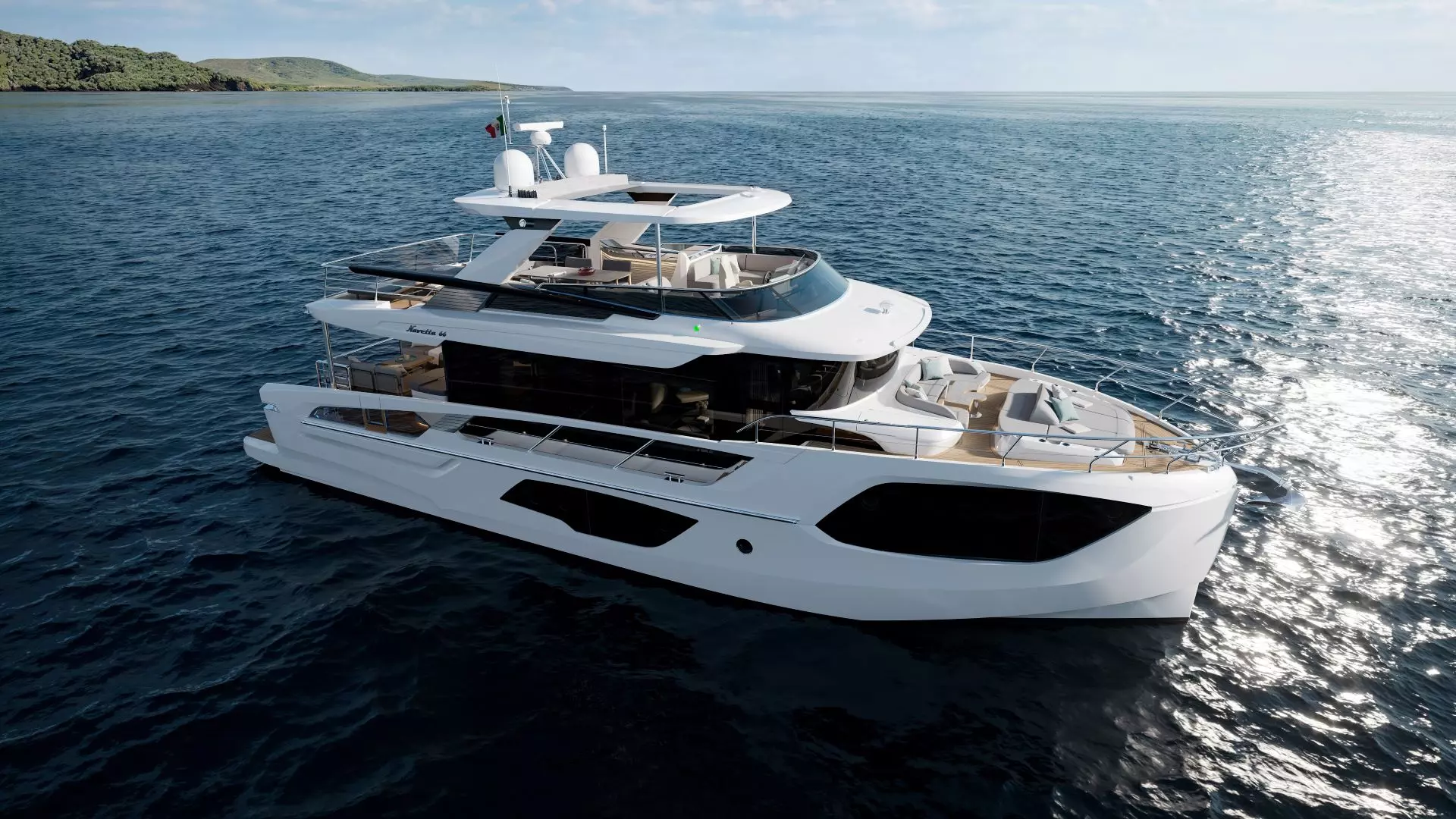 Absolute’s Navetta 66: A Yacht Shaped by Aurora