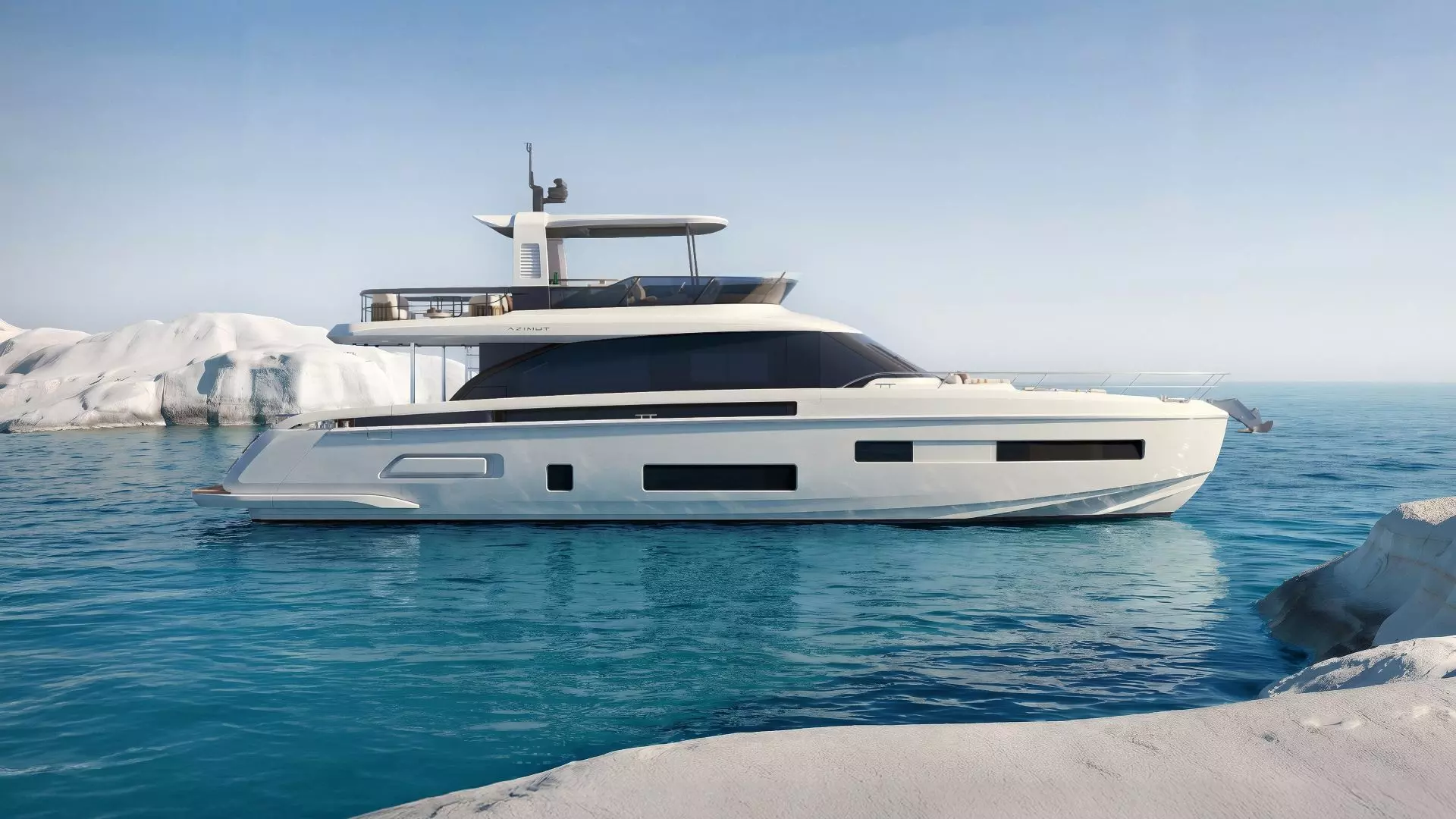 El Azimut Fly 70 se estrenará mundialmente en el Festival Náutico de Cannes