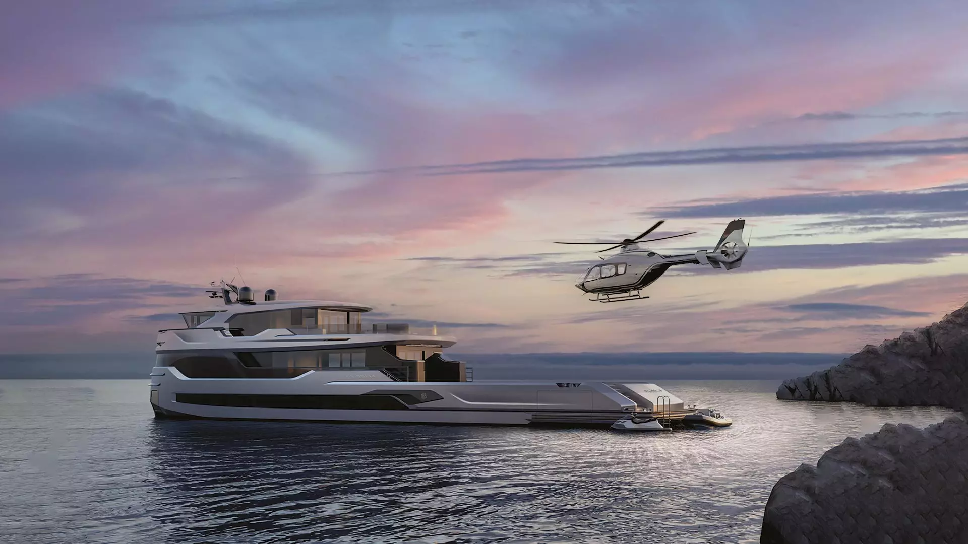 Aluna 127: Explorer Yacht or Support Vessel