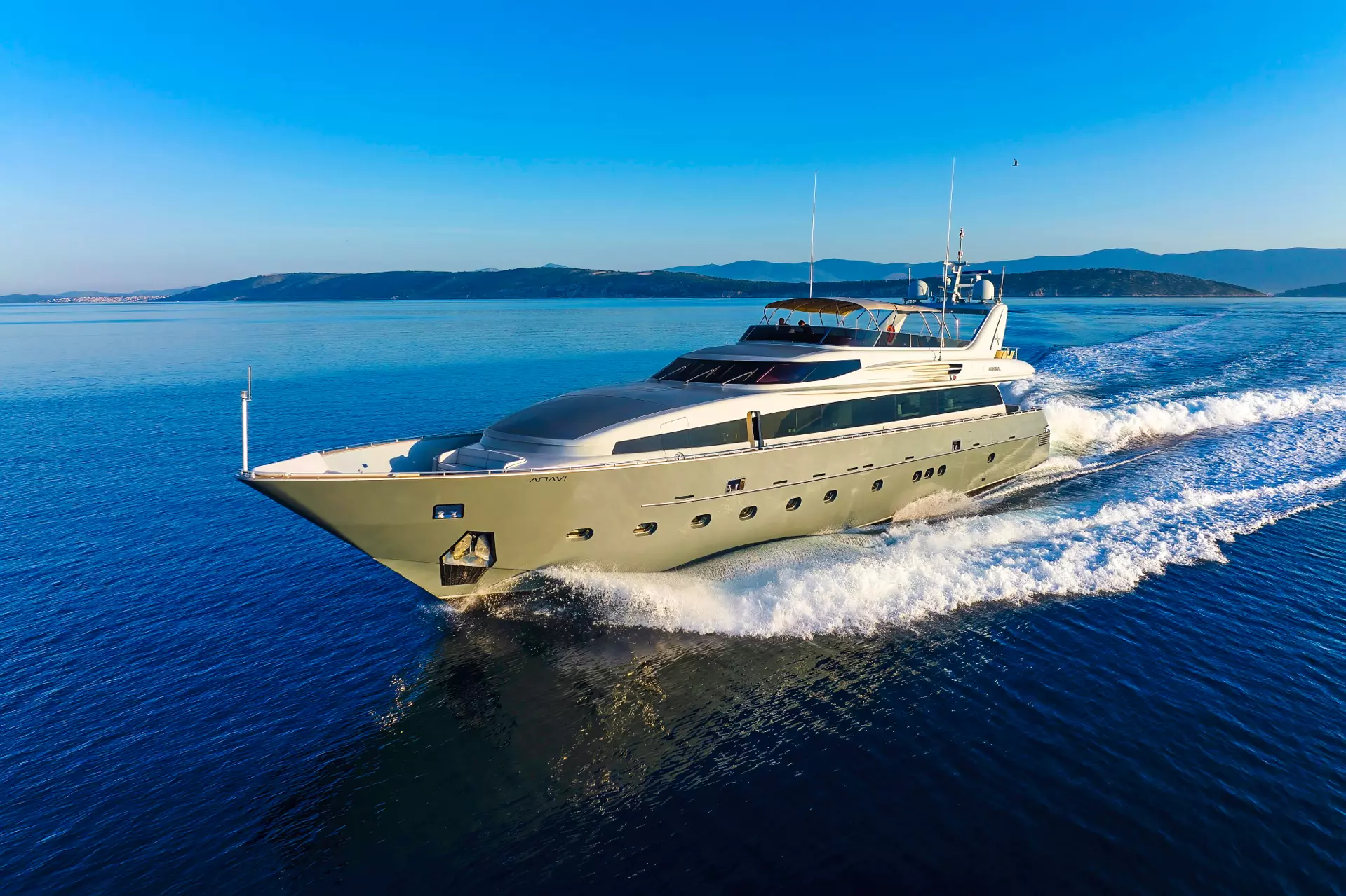 Anavi in sail