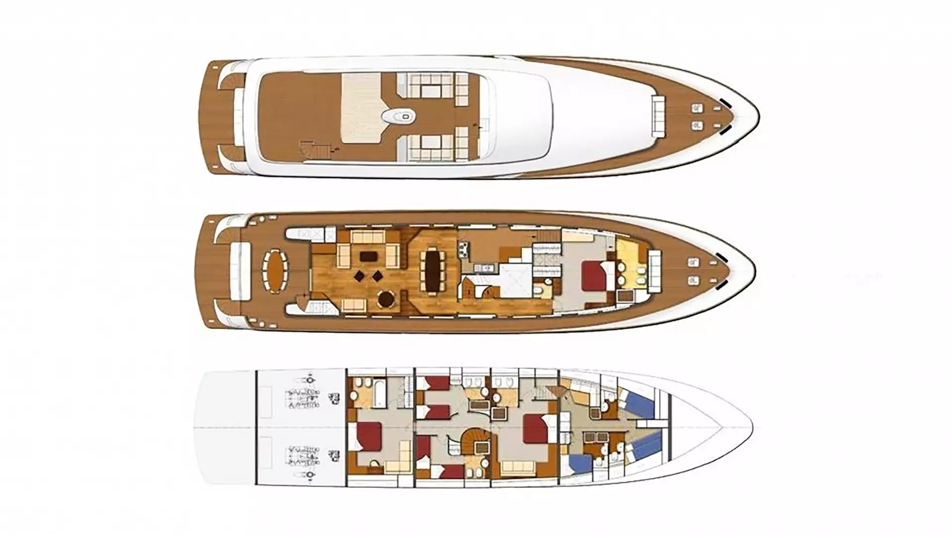 Yacht layout