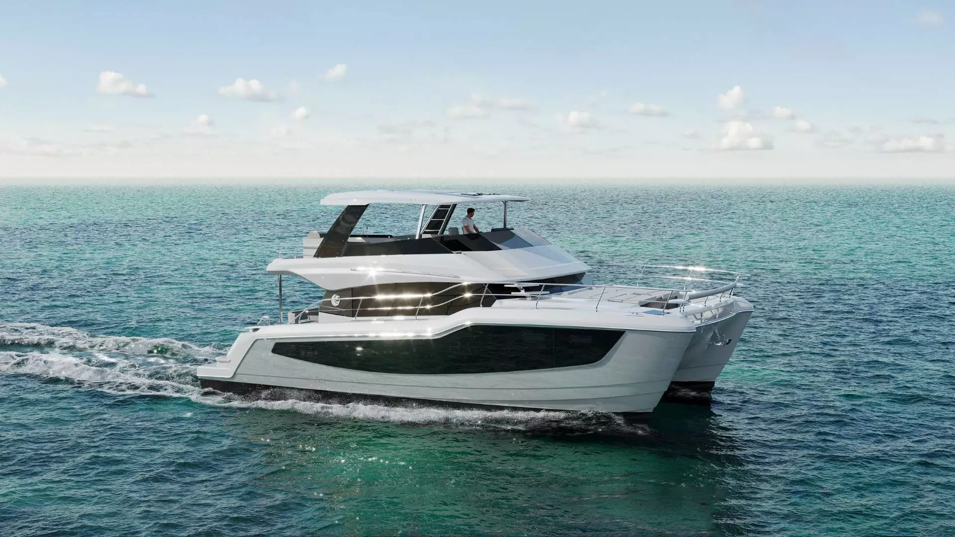Aquila Unveils New 50 Yacht Power Catamaran