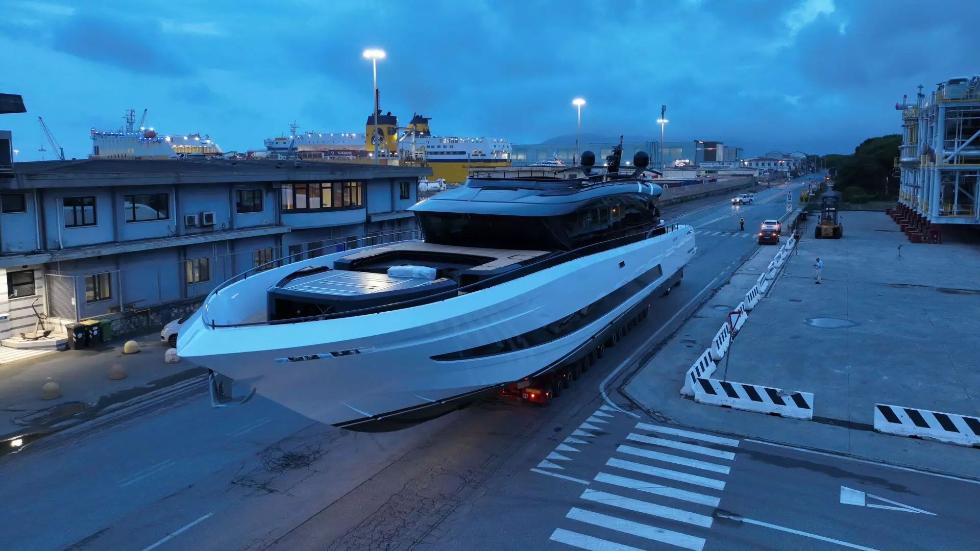 The First AB110 Hits the Water