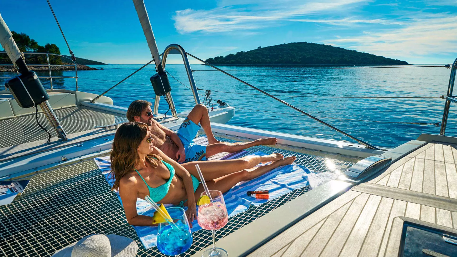 Charter Catamaran with Jet Ski in Croatia