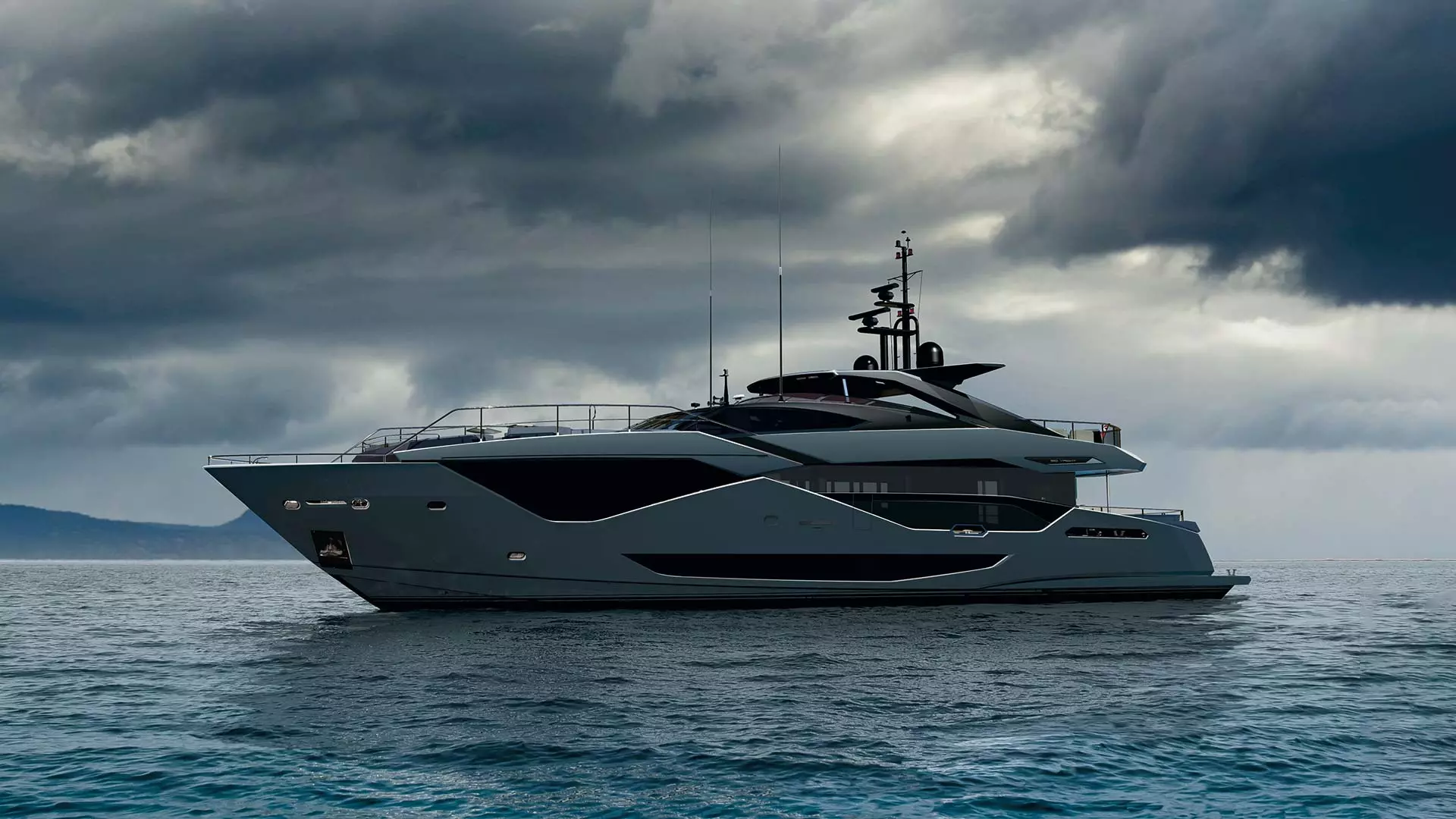 Sunseeker Presents an All-New 120 Yacht Concept