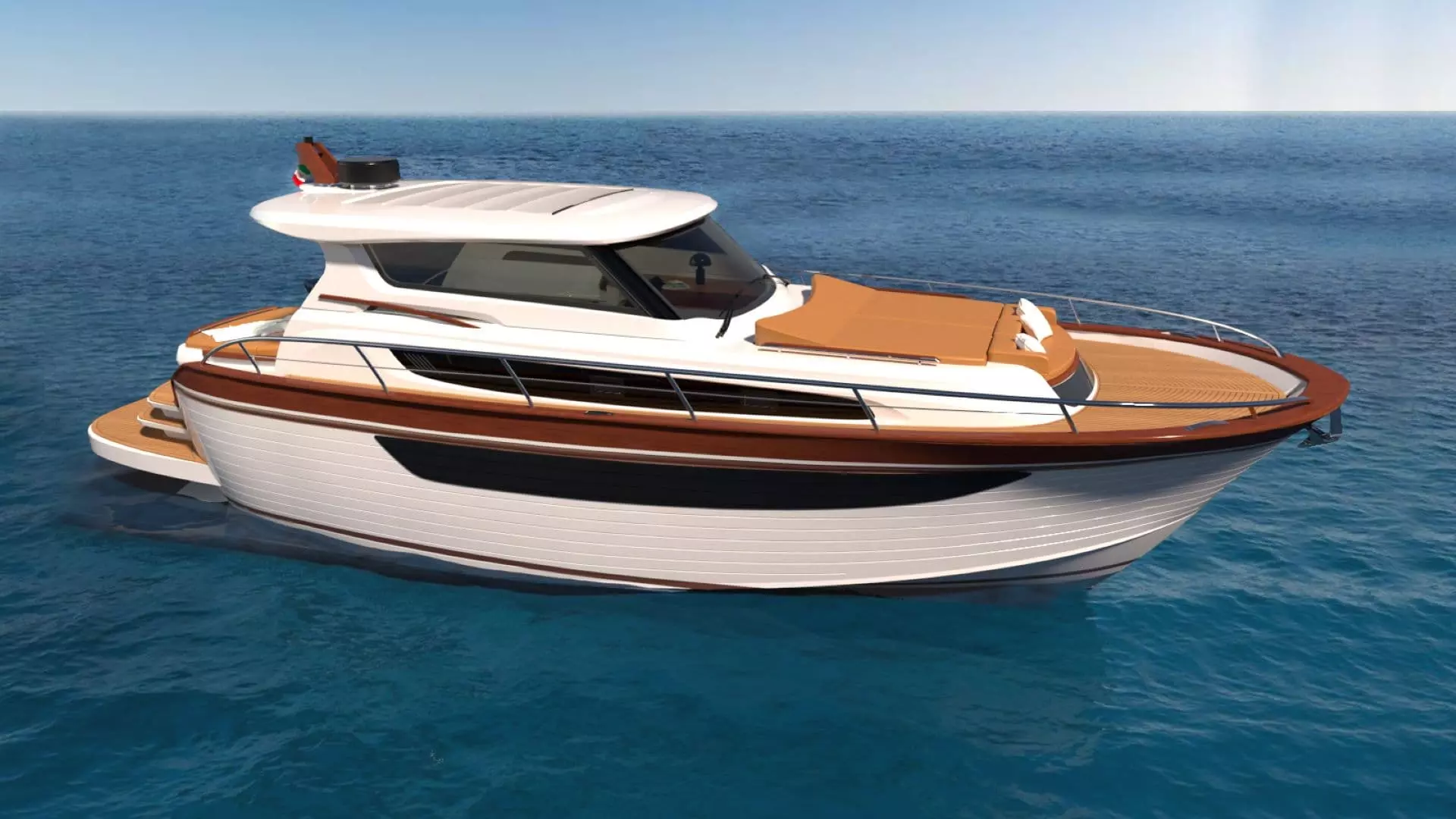 Libeccio 13.5 Cabin Is the New Flagship From Gozzi Mimì