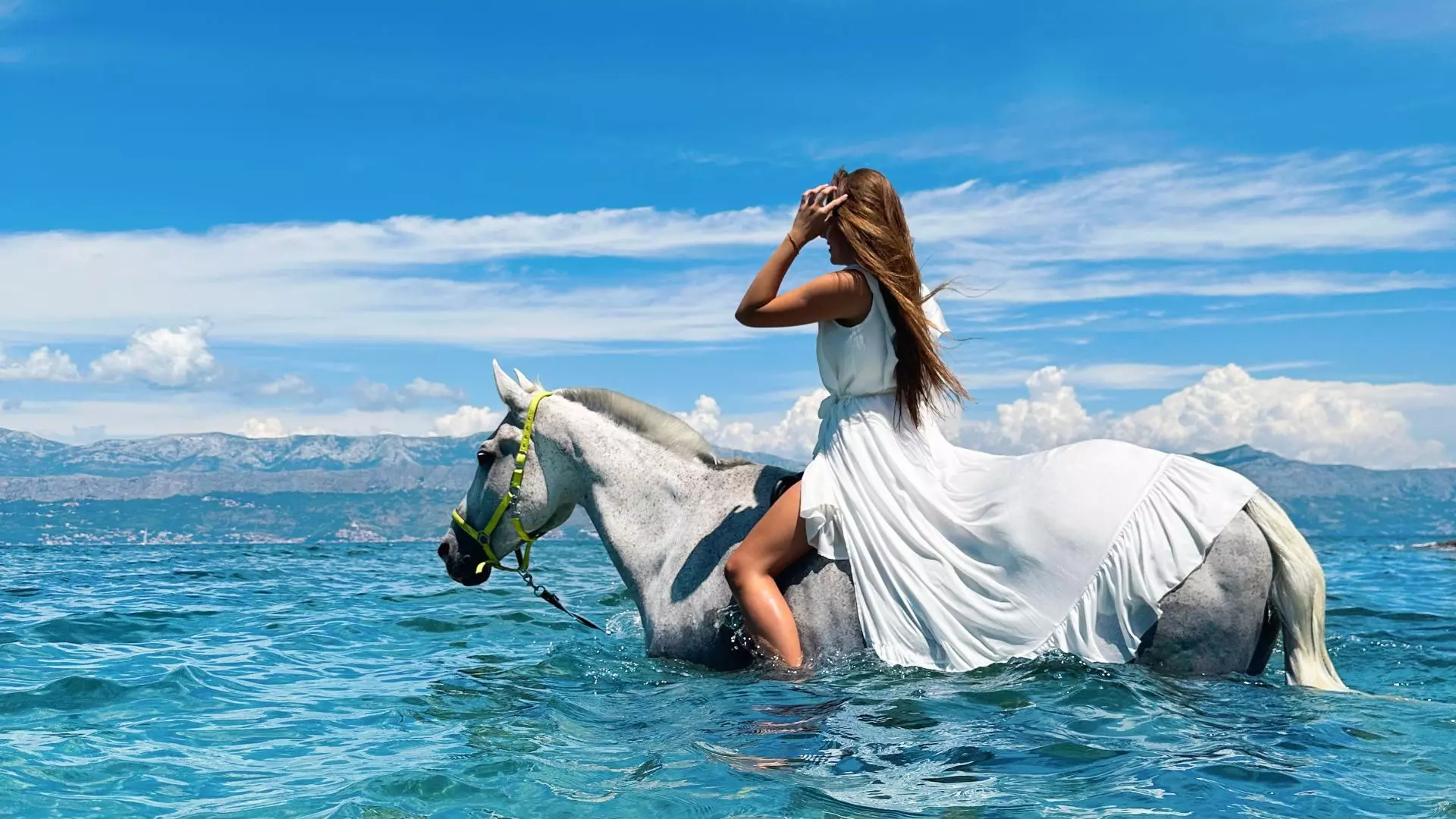 Swimming with Horses in Paradise: An Unforgettable Brač Adventure