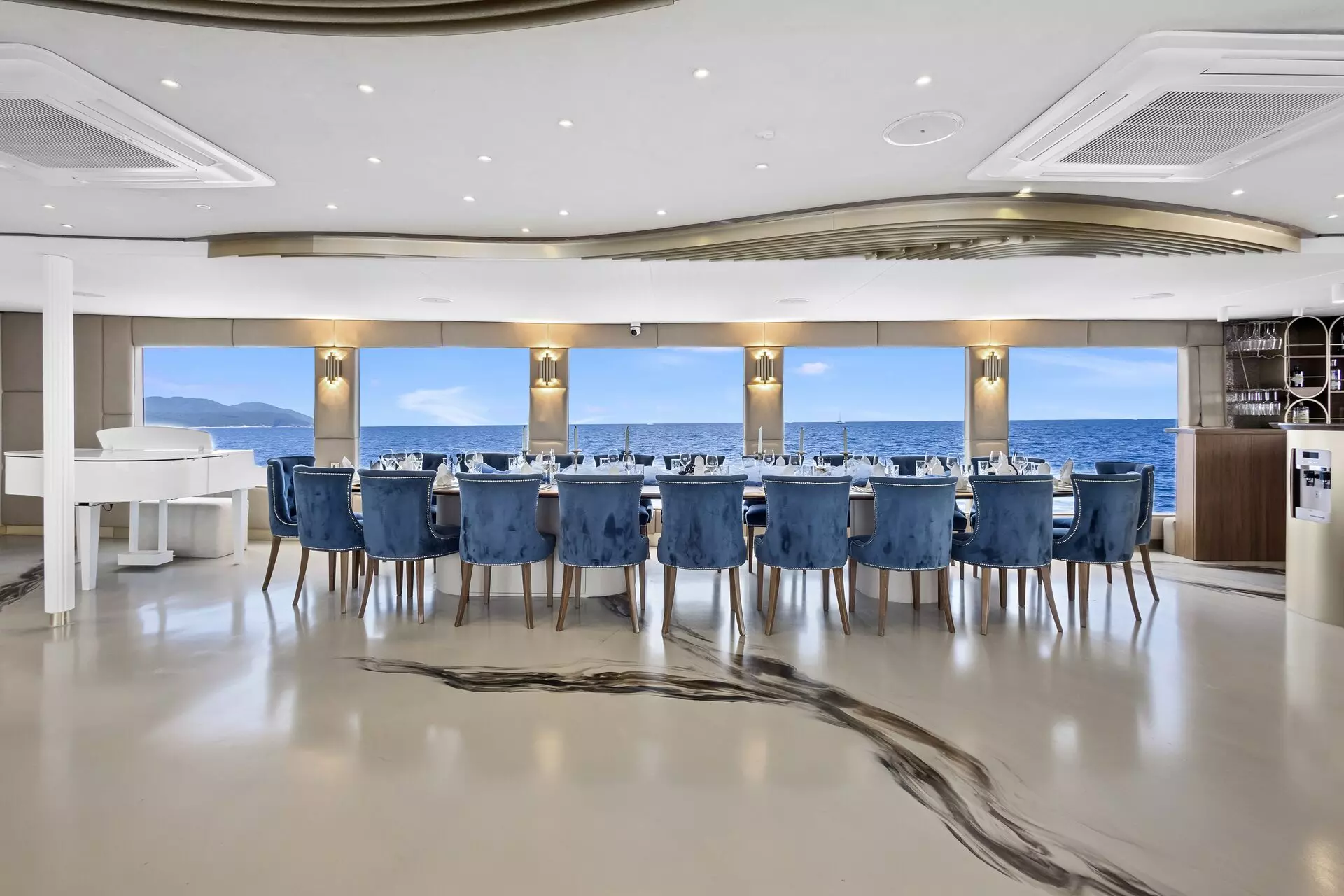 32. BELLA Formal dinning in salon - Upper deck.jpg