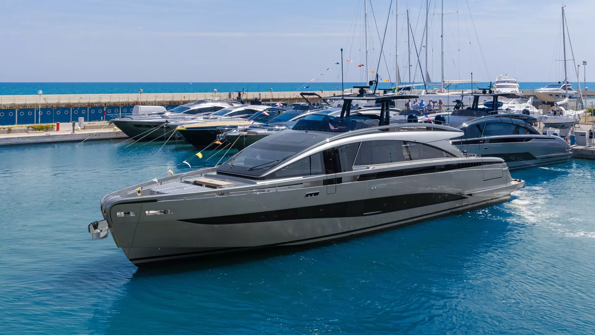 First Pershing GTX90 Hits the Water: New Sport Utility Yacht That Expands the GTX Range