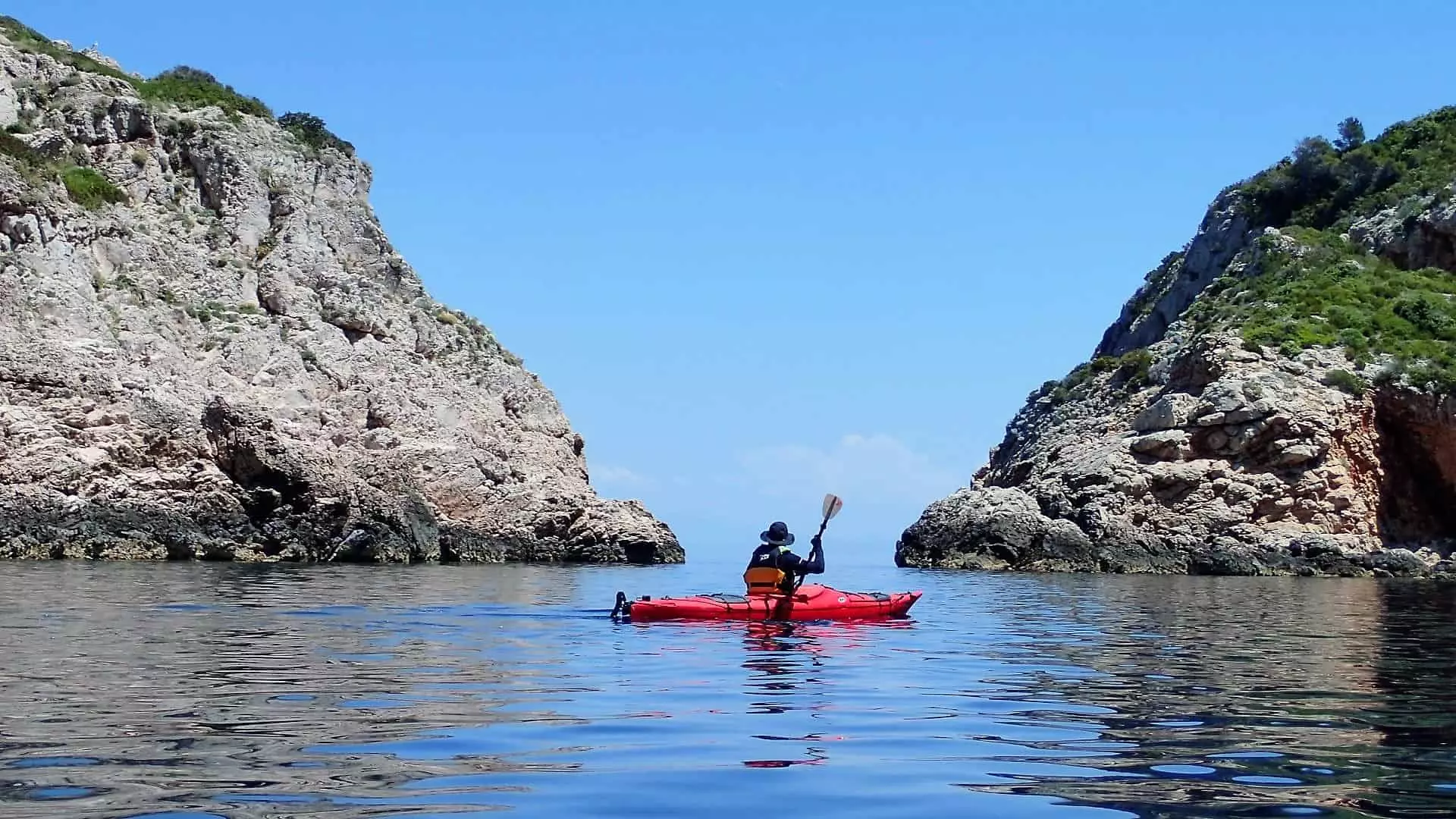 Kayaking on Adriatic: Thousands Islands and One Kayak