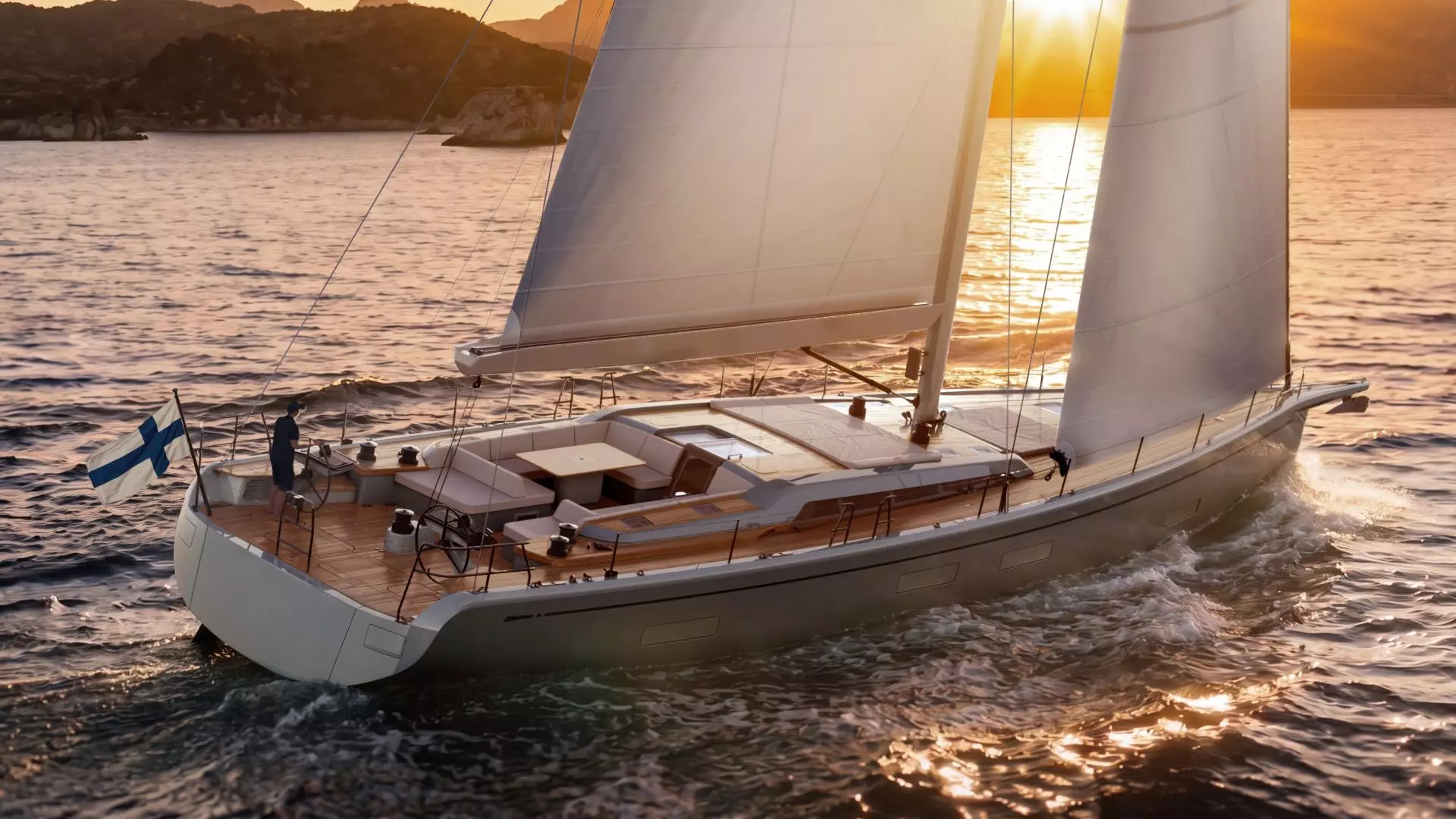 Nautor Swan regresa al segmento de 22 metros con el nuevo Swan 73