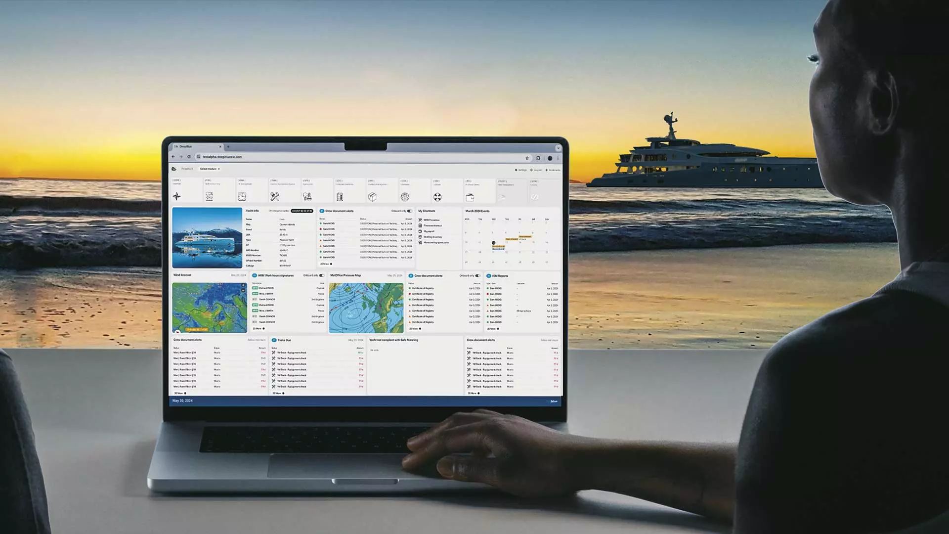 Deep Blue Software: Holy-Grail of Yacht Management