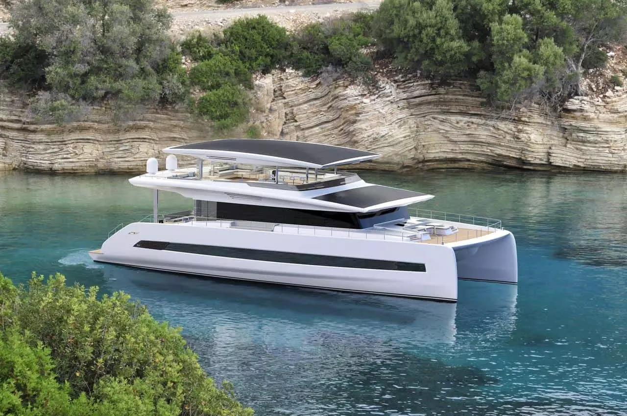 Silent 80: The Most Spacious Solar-electric Catamaran