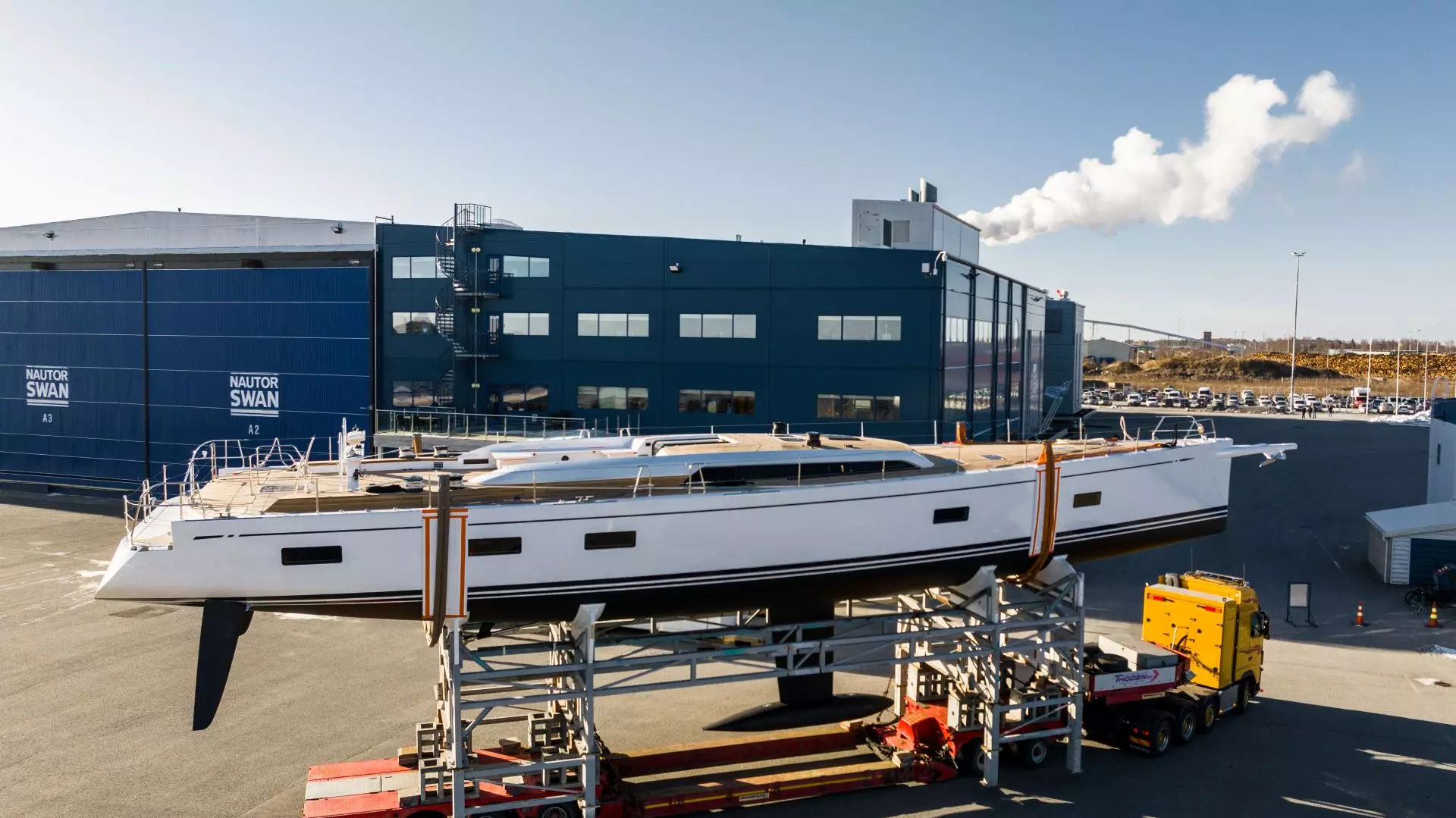 Swan 88: The First Hybrid Electic Propulsion Yacht by Swan Has Been Launched